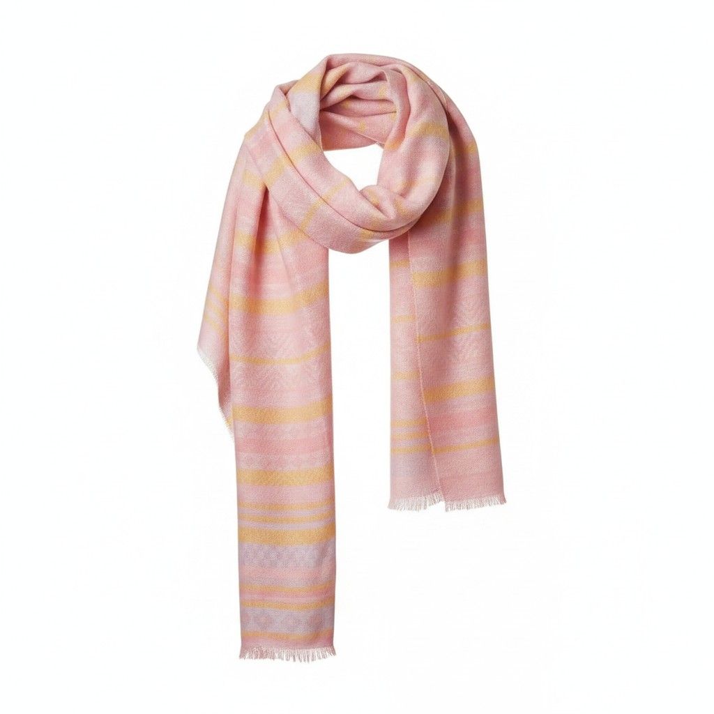 Cherokee Stole, Color: Pink