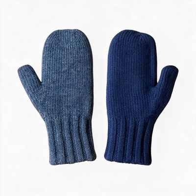 Heavy Weight Reversible Alpaca Mittens