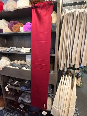 Solid Color Royal Alpaca Scarf 