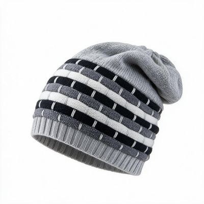 Justin  Striped Alpaca Hat