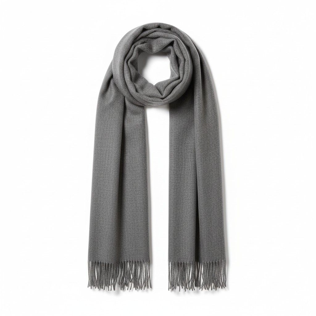 ECO Solid Color Stole, Color: Charcoal