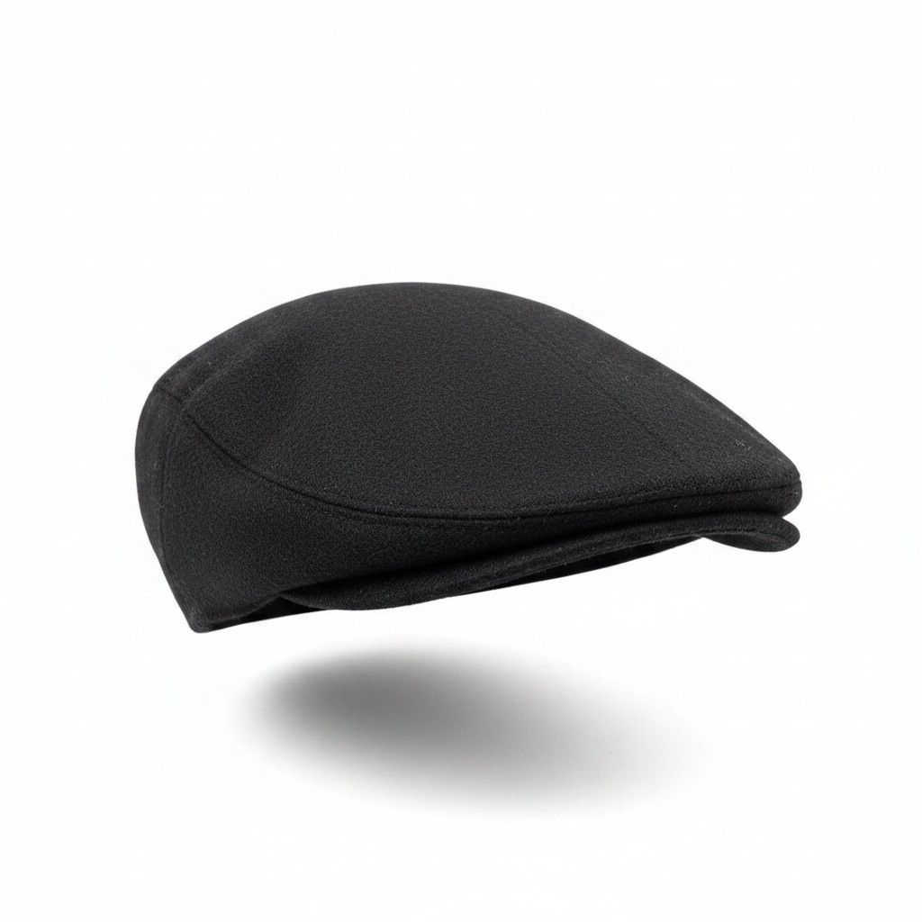 Alpaca Driving Hat, Color: Black