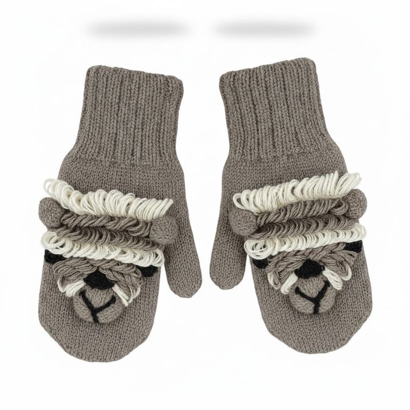 Alpaca Kids Mittens