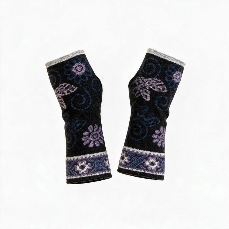 Midnight Garden Mittens