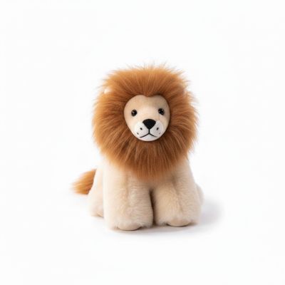 Lion Alpaca Fur Stuffed Animal