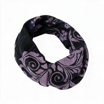 Midnight Garden Infinity Scarf