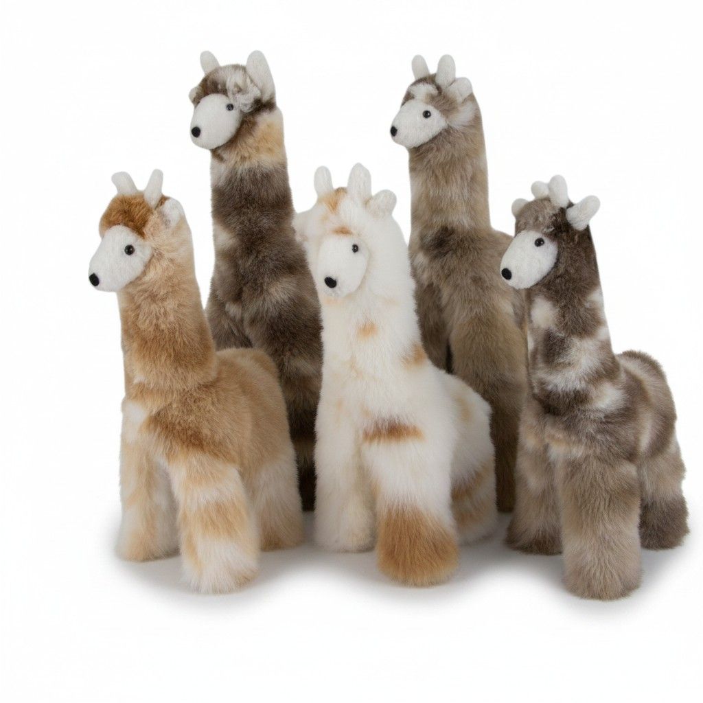 Alpaca Stuffed Giraffe - 15” Various
