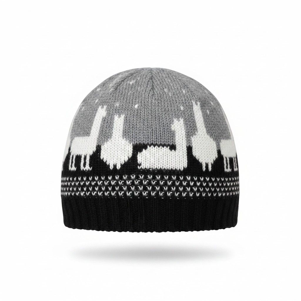 Alpaquita Knit Hat, Color: Black/Grey