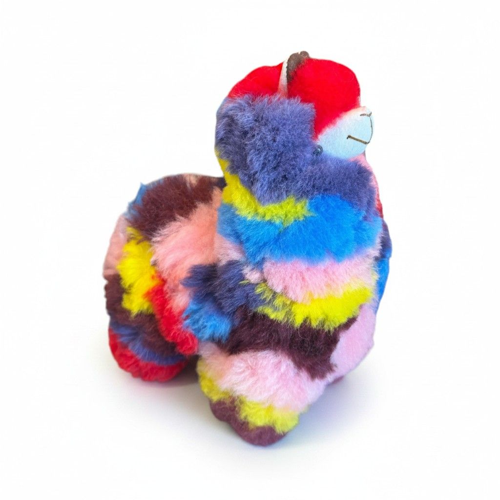 Fun Colored Alpaca Stuffed Animal - Standing 12"