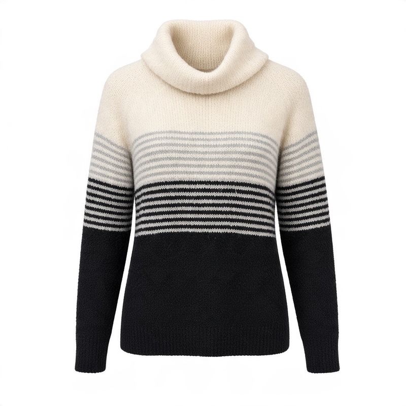 Oversized Boucle Knit Sweater