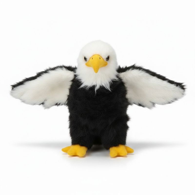 Alpaca Stuffed Bald Eagle