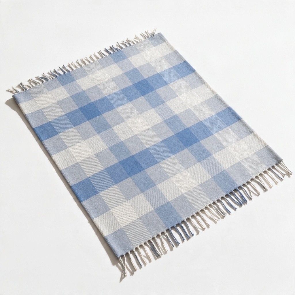 100% Baby Alpaca Glacier Mist Blanket