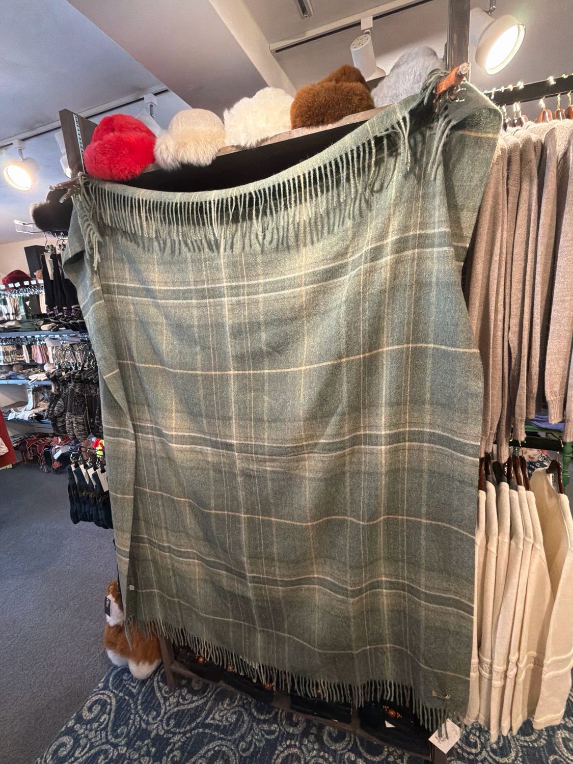 Vintage Plaid Blanket