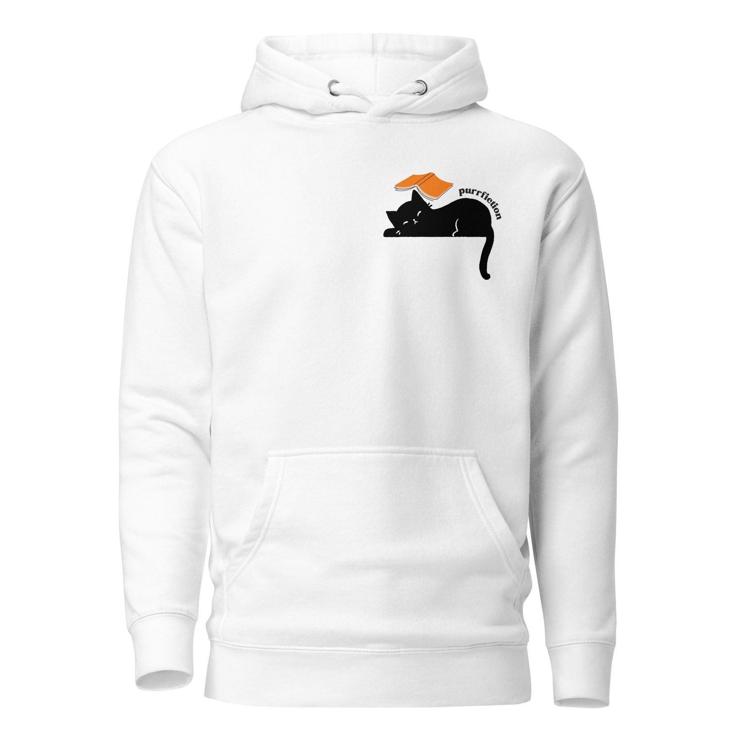 Unisex 100% Cotton Hoodie, Color: White, Size: 3XL