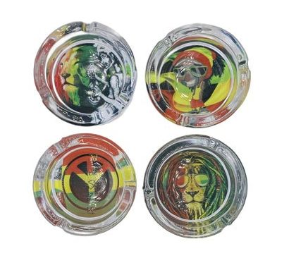 Blink Rasta #2 Edition - GLASS ASHTRAY