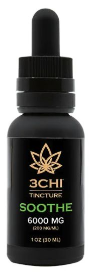 3Chi CBD Oil - SOOTHE - 6000mg