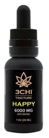 3Chi CBD Oil - HAPPY - 6000 mg
