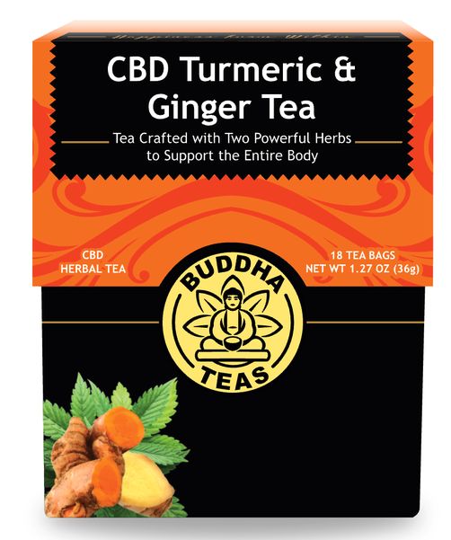 Buddha Teas - CBD TURMERIC &amp; GINGER