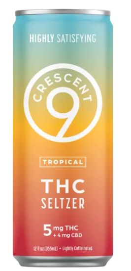 Crescent 9 Seltzer - 5mg, Flavor: Tropical