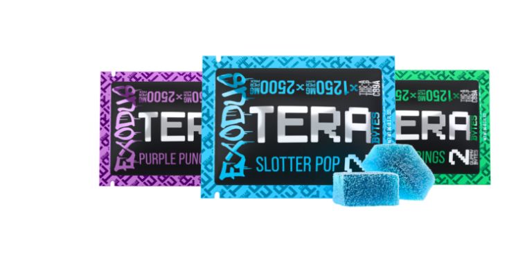 Exodus Tera Bytes THCA Gummies - 2,500mg