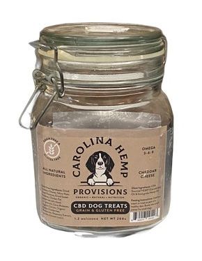 Carolina Hemp SINGLE CBD DOG TREATS