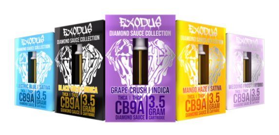 Exodus CD9A + THCA Cartridge - 3.5g