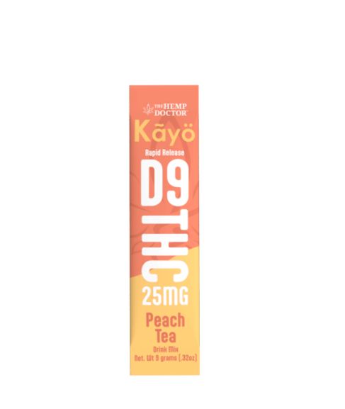 Kayo Delta 9 Drink Mix - 25mg, Flavor: Peach Tea