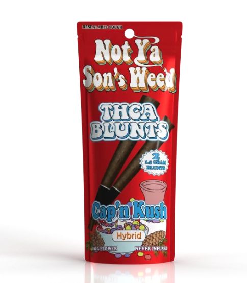 Not Ya Son&#39;s - THCA 1.5 gr Blunts (2 pack) - HYBRID - CAP &#39;N KUSH