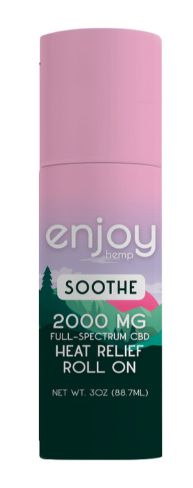 Enjoy Hemp 2000mg CBD Roll On - Heat Relief - SOOTHE