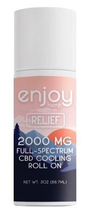 Enjoy Hemp 2000mg CBD Roll On - Cooling - RELIEF