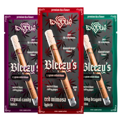 Exodus Bleezy&#39;s Diamond Sugar THCA Blunts - 2.5g