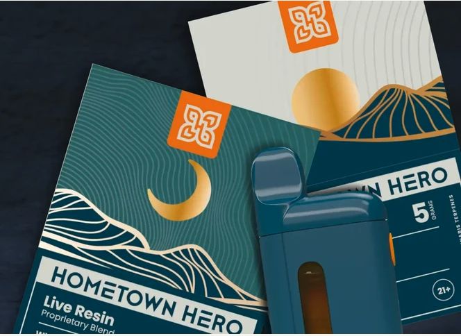 Hometown Hero THCA Liquid Diamond Live Resin Disposable Vape - 5g