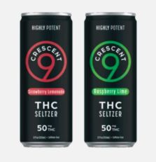 Crescent 9 THC Seltzer - 50mg