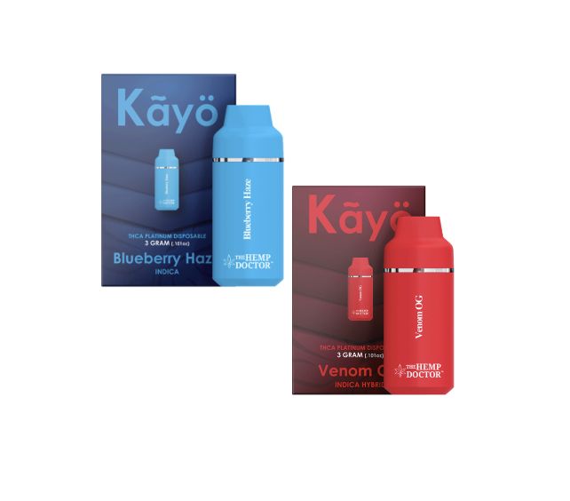 Kayo THCA Platinum Disposable Vapes - 3g