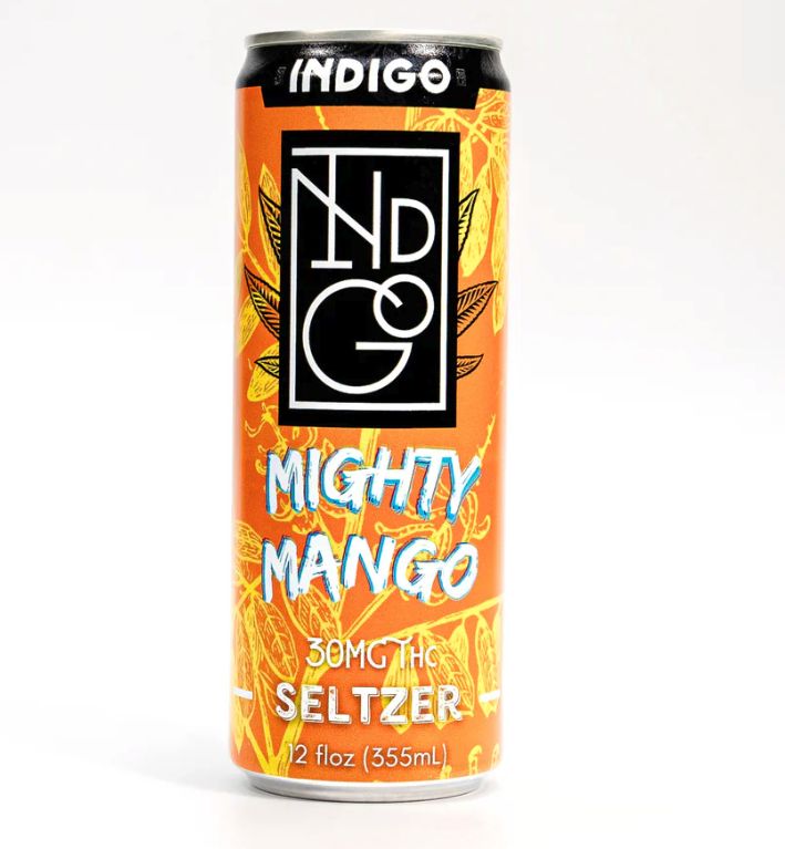 Indigo 30mg D9 Seltzer - MIGHTY MANGO