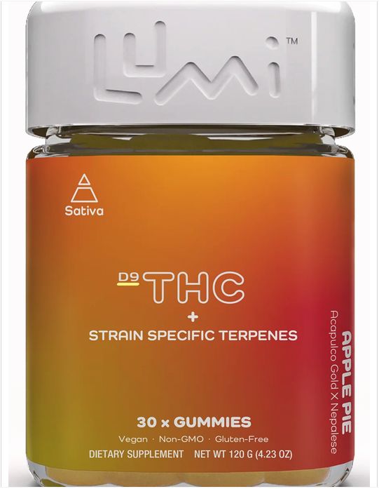 Lumi D9 Gummies - 30 Ct - SATIVA - APPLE PIE
