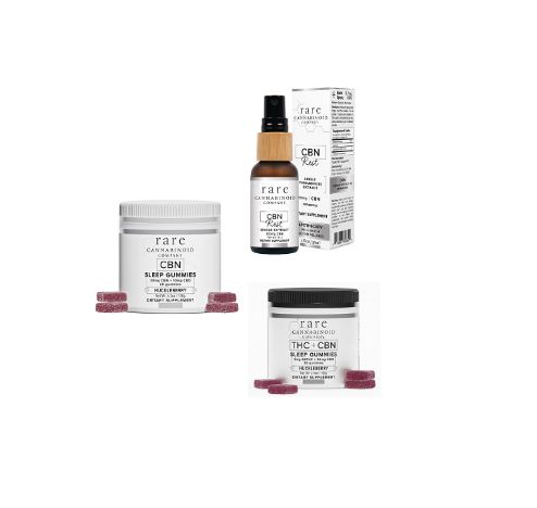 Rare Cannabinoid SLEEP Gummies &amp; Tinctures