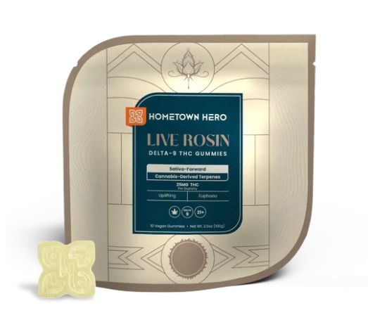Hometown Hero D9 Absolute Gummies - 250mg, Strain: Sativa
