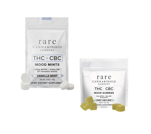 Rare Cannabinoid MOOD Gummies &amp; Mints