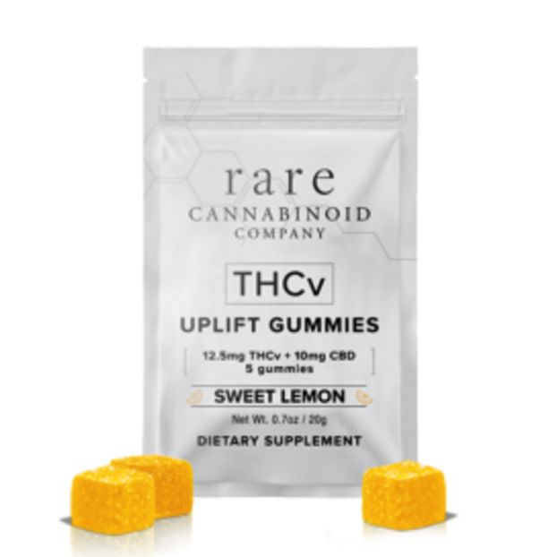 Rare Cannabinoid APETITE CONTROL Gummies, Strain: THCV 5 Gummies