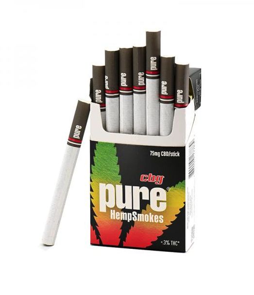 PURE HempSmokes Cigarretes, Strain: Pure CBG