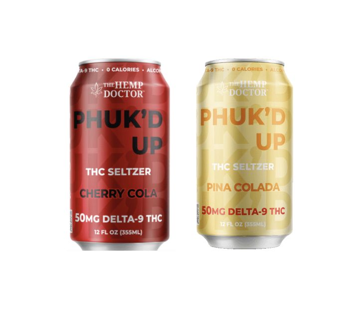 Phuk&#39;d Up D9 THC Seltzer - 50mg