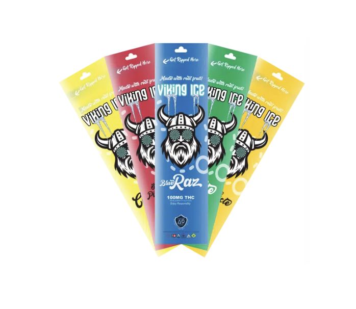 Utoya Viking Ice THC Freezer Pops for Adults - 100mg