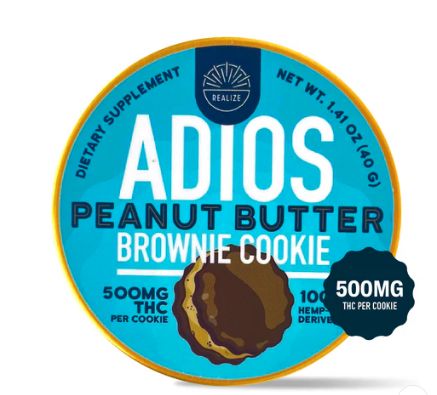 Realize ADIOS Peanut Butter Brownie Cookie