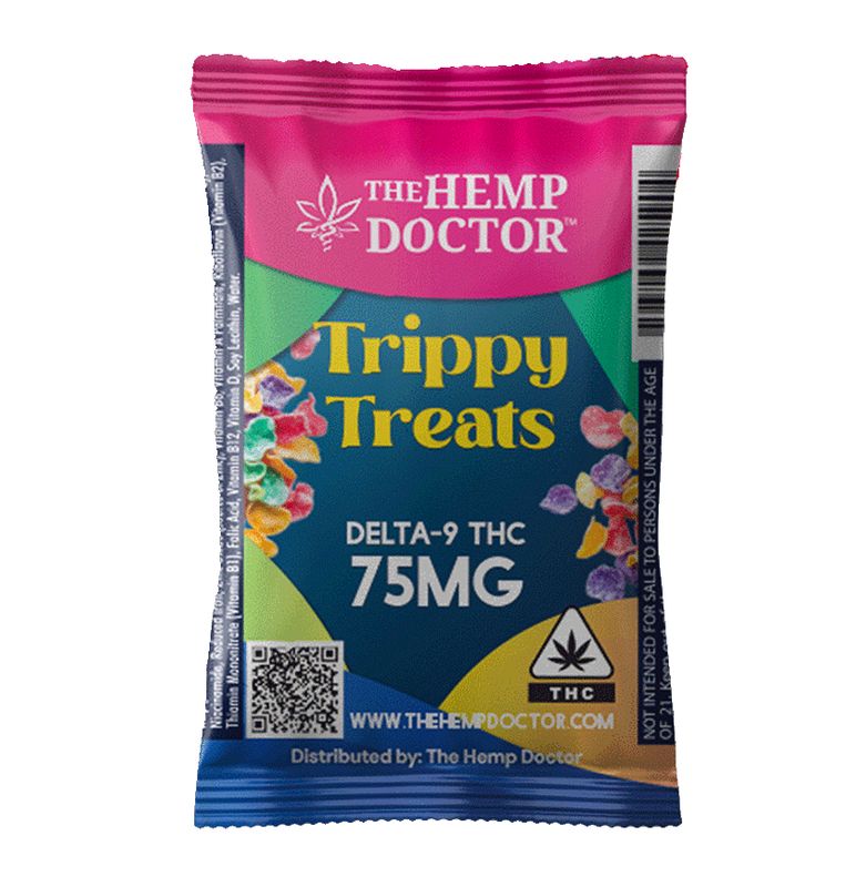 The Hemp Doctor D9 Trippy Treats - 75mg