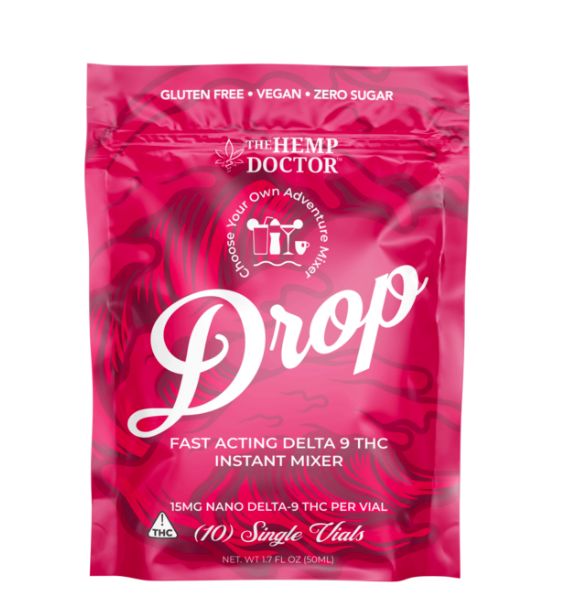 The Hemp Doctor DROP Mixer, Strain: Delta 9