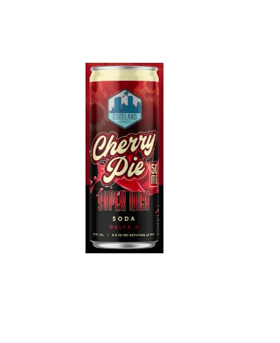 Goodland Extracts Sodas - 50mg, Flavor: Cherry Pie
