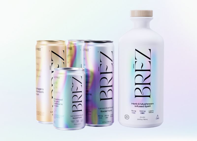Brez Cannabis and Mushrooms Tonic