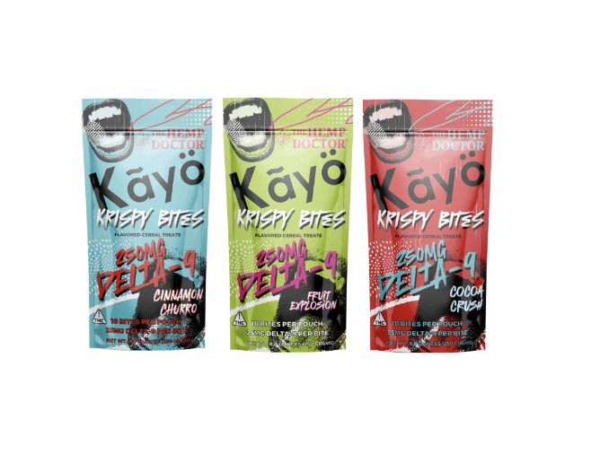 Kayo D9 Krispy Bites 250mg