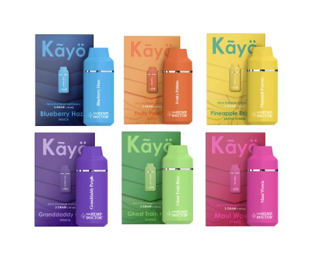 Kayo THC Platinum Disposable Vapes - 3g